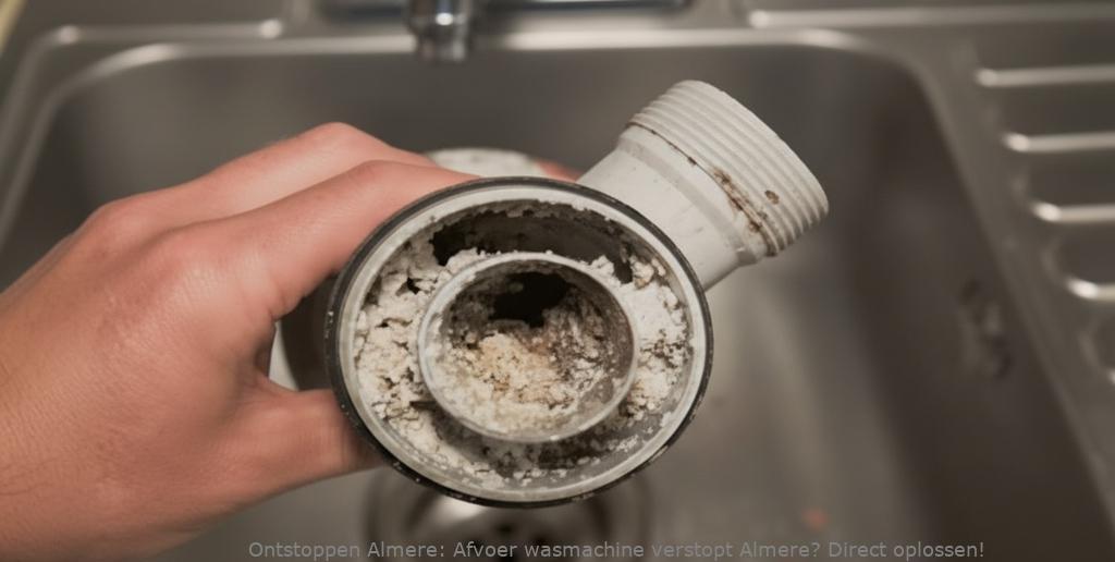 Afvoer wasmachine verstopt Almere? Direct oplossen!