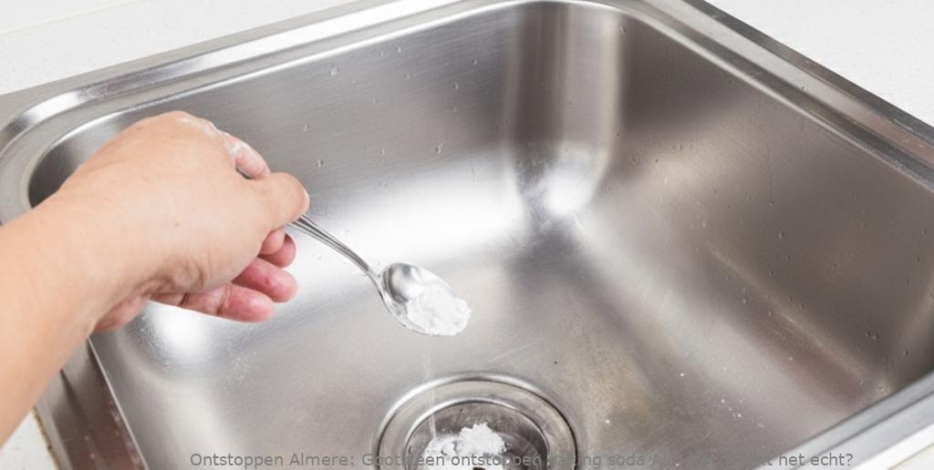 Gootsteen ontstoppen baking soda Almere: Werkt het echt?