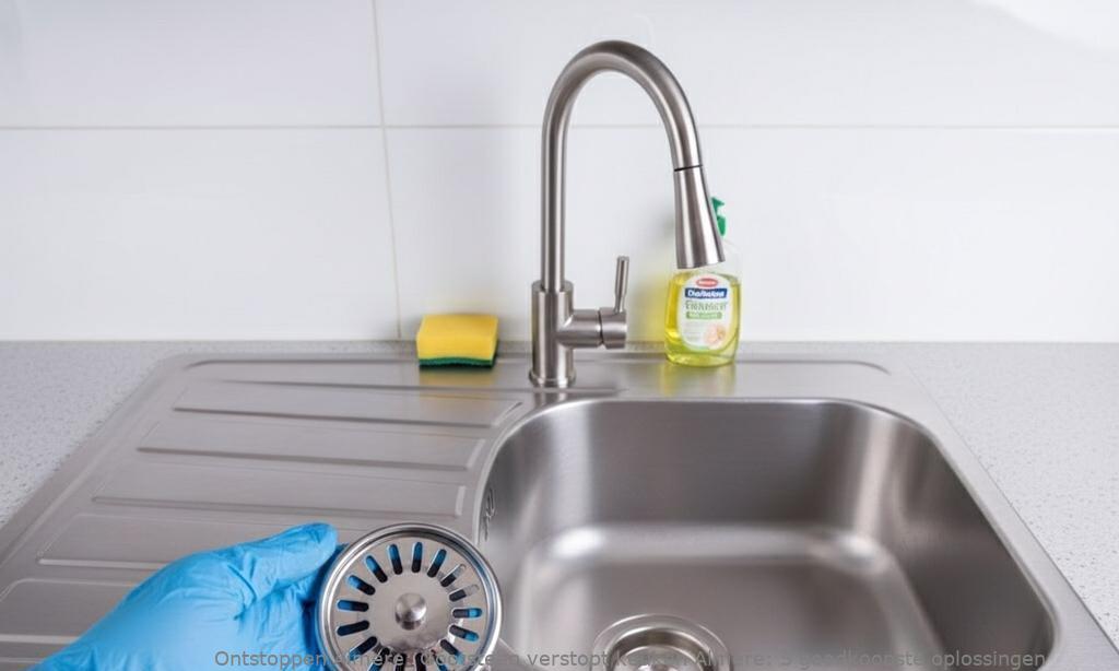 Gootsteen verstopt keuken Almere: 5 goedkoopste oplossingen