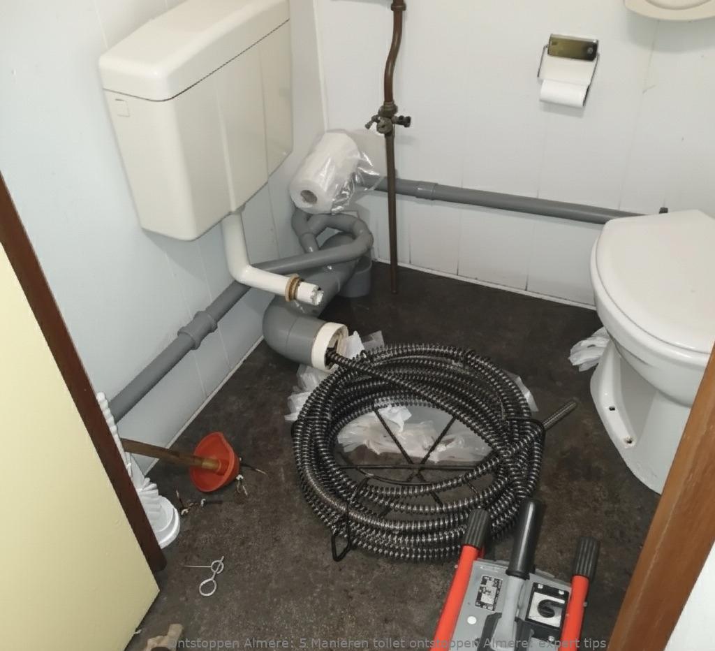 5 Manieren toilet ontstoppen Almere: expert tips