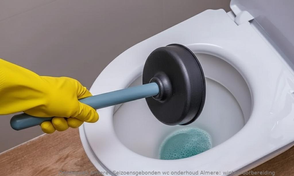 Seizoensgebonden wc onderhoud Almere: wintervoorbereiding