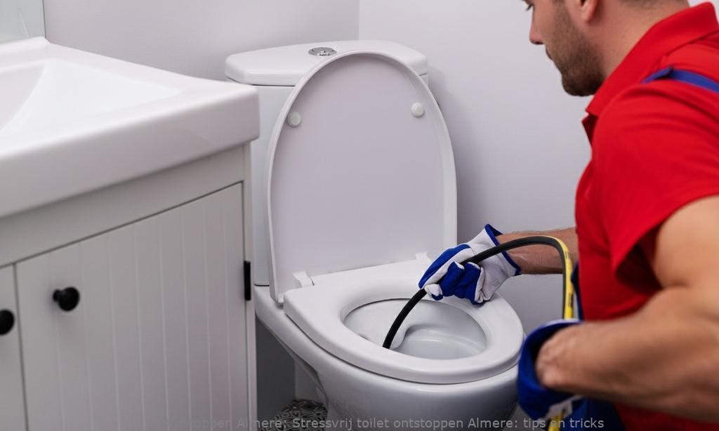 Stressvrij toilet ontstoppen Almere: tips en tricks