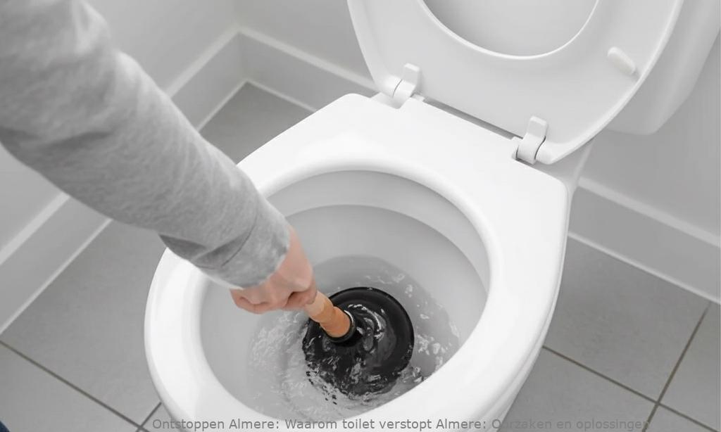 Waarom toilet verstopt Almere: Oorzaken en oplossingen