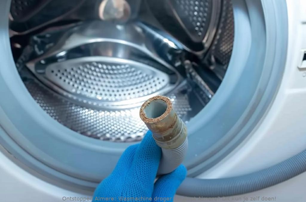 Wasmachine droger verstopt Almere? Dit kun je zelf doen!